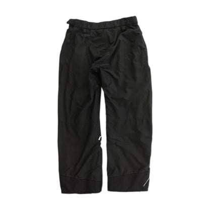 Black Solid Pants