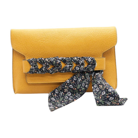 Mustard Clutch Bag