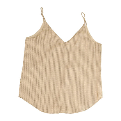 Tan Polka Dot Active Tank