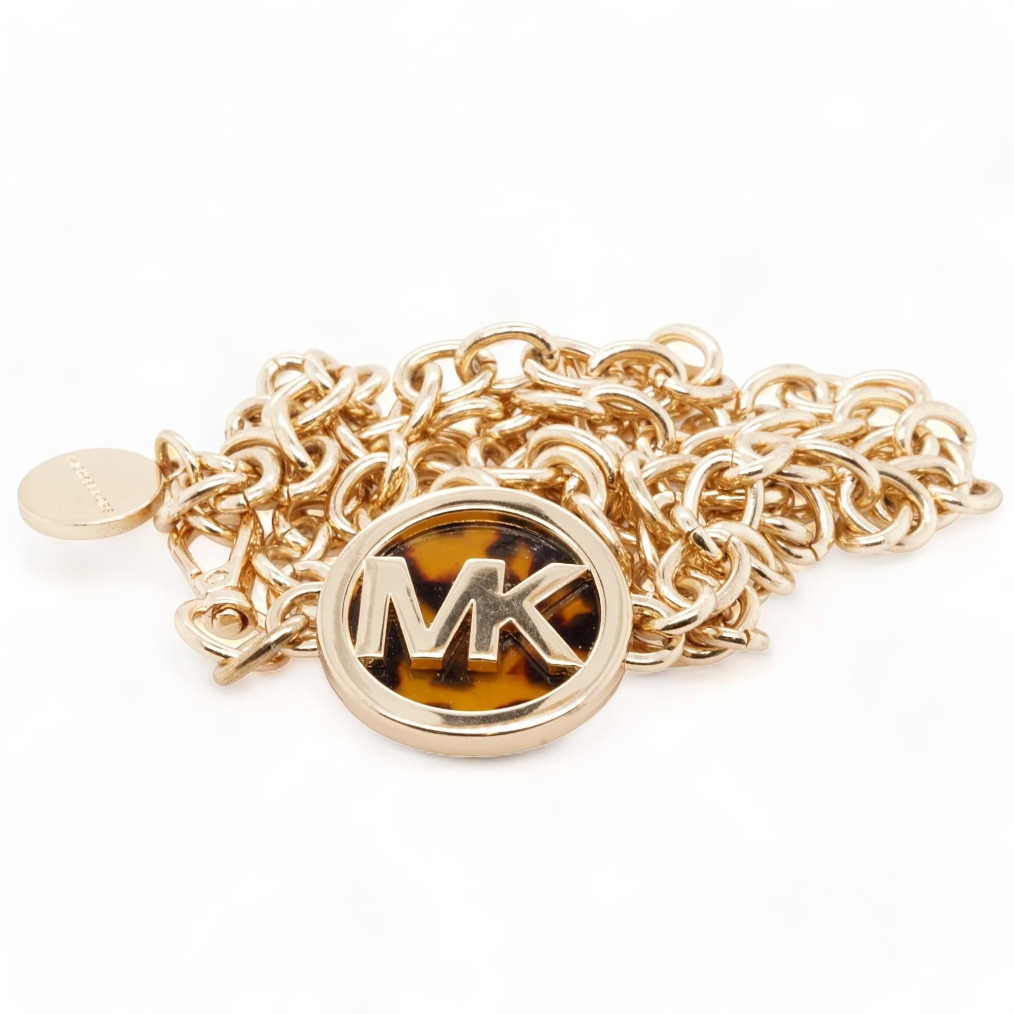 Michael kors clearance gold chain belt