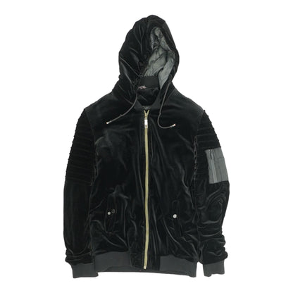 Black Solid Lightweight Jacket