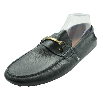 Navy Loafer Shoes