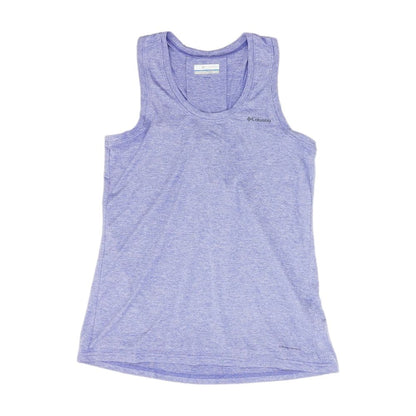 Purple Solid Active Tank