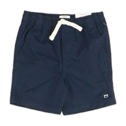 Navy Solid Active Shorts