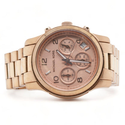 Runway Rose Gold Tone Stainless Steel Watch