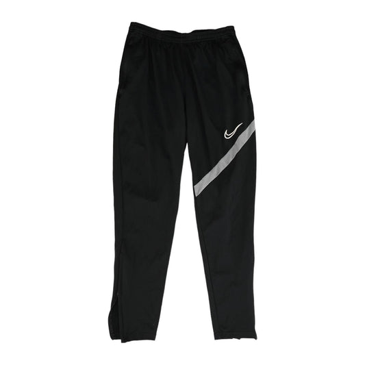 Black Solid Active Pants