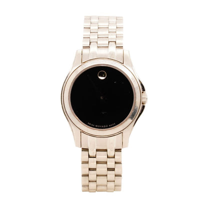 Women's Museum Classic Black Dial Stainless Steel Watch