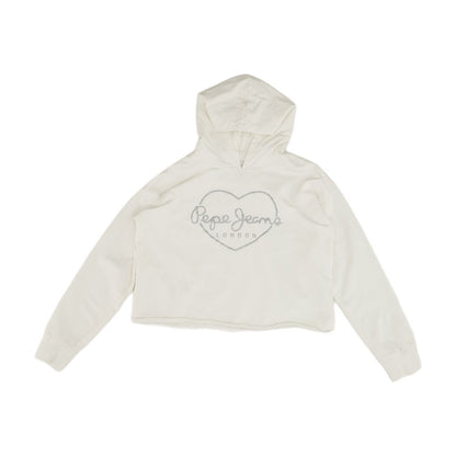 Ivory Solid Hoodie