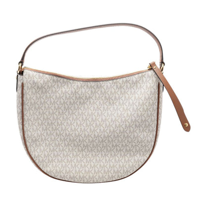 Ivory Leather Shoulder Bag