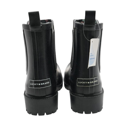 Black Rain Boots