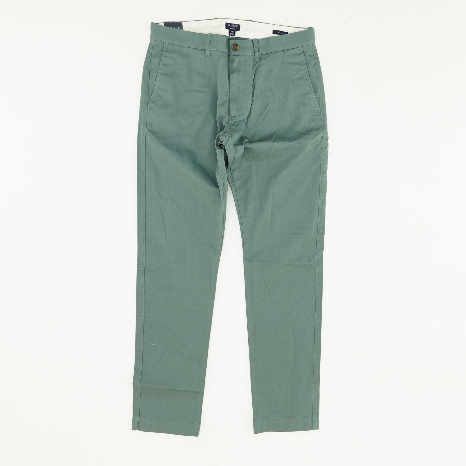 Buy the J. Crew Green Flex Slacks/Pants Size 31x32