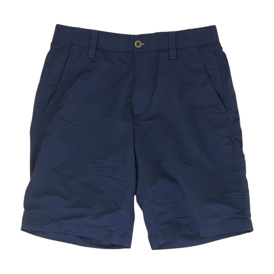 Navy Solid Active Shorts