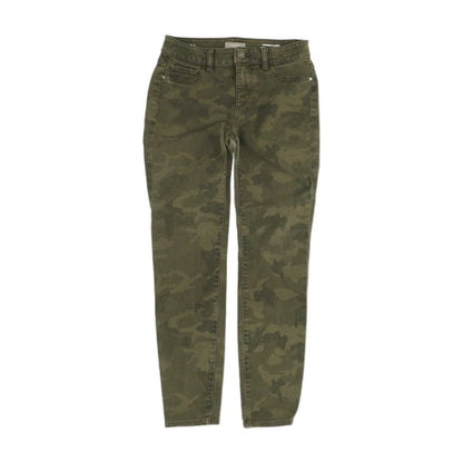 Olive Camo Skinny Leg Jeans