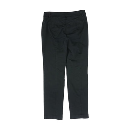 Black Solid Dress Pants