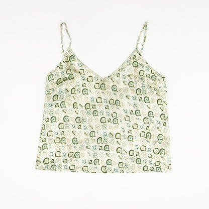 Green Graphic Tank