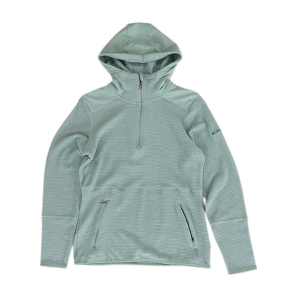 Green Solid 1/4 Zip Pullover