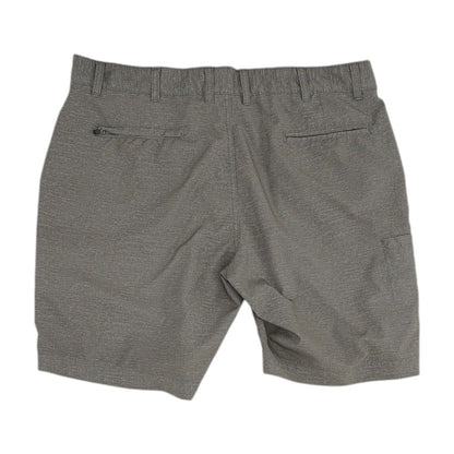 Gray Solid Shorts