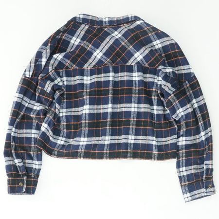 Gilded Intent Women's Cropped Flannel Shirt