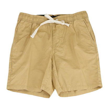 Khaki Solid Shorts