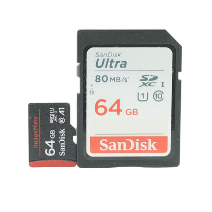 Set of 2 64GB SDXC Memory Card