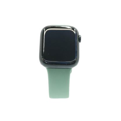 45mm Series 8 Midnight Smart Watch Green Band M/L