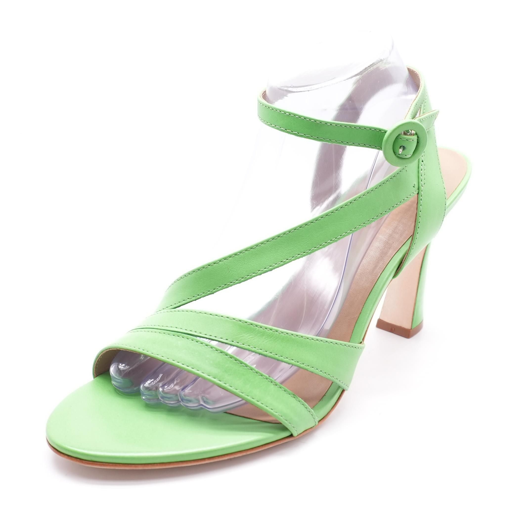 Leslie Green Block Heel Heels Unclaimed Baggage