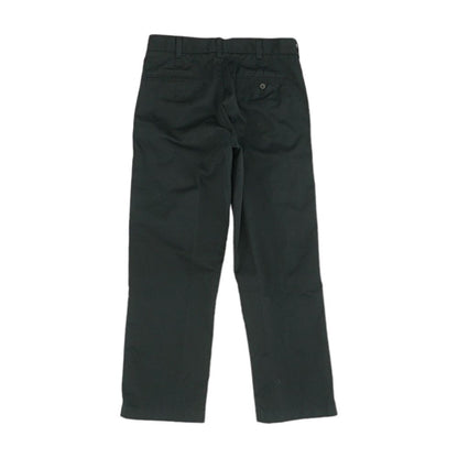 Black Solid Chino Pants