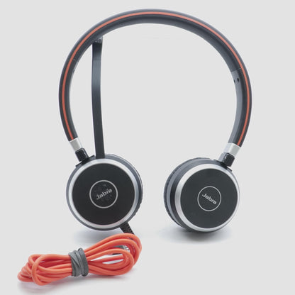 Black Evolve 40 Stereo/Mono Wired Headset