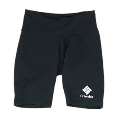 Black Solid Active Shorts