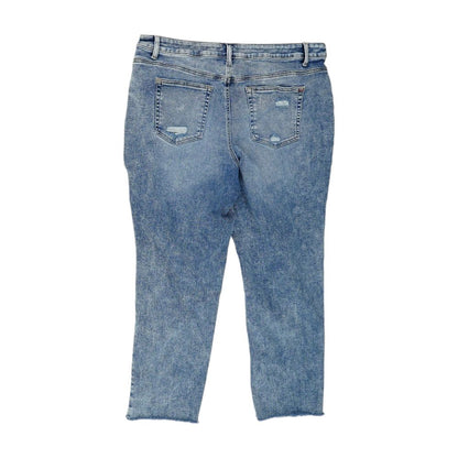 Blue Solid Jeans