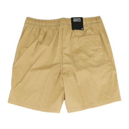 Khaki Solid Shorts