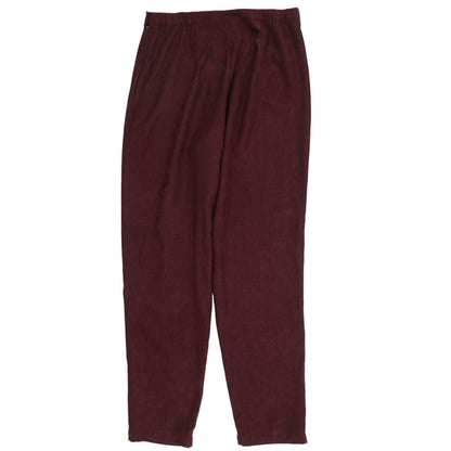 Vintage 1990's Burgundy Solid Dress Pants