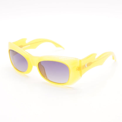 Yellow Shark Square Sunglasses