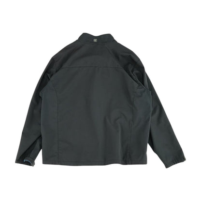 Charcoal Solid Lightweight Jacket