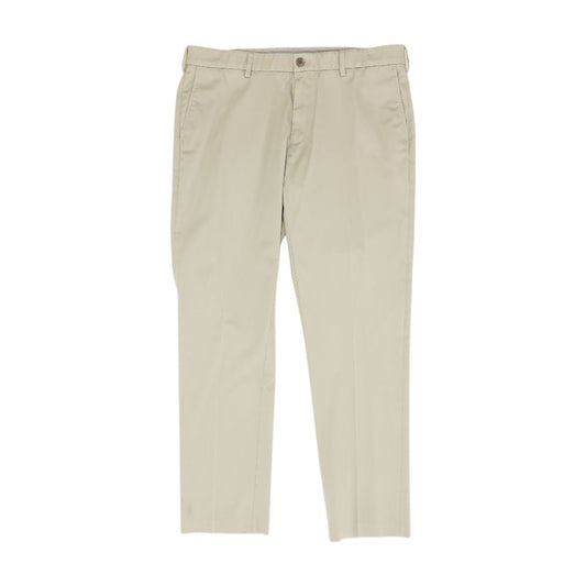 Gray Solid Chino Pants