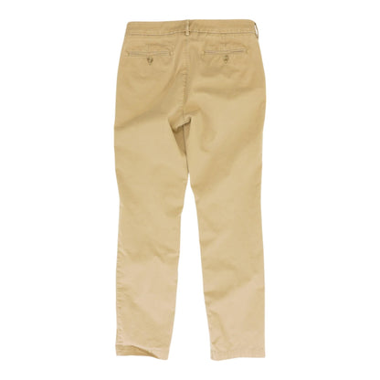 Khaki Solid Chino Pants