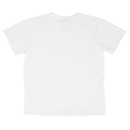 White Solid Crewneck T-Shirt