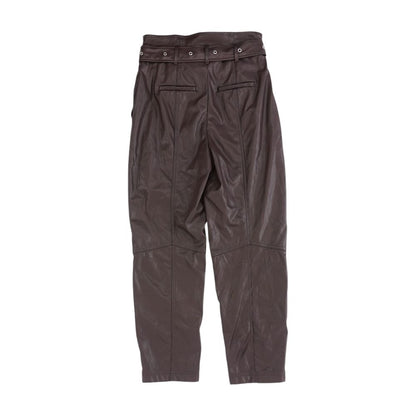 Brown Solid Pants