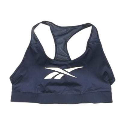 Navy Solid Sports Bra