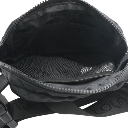 Black Nylon Crossbody Bag