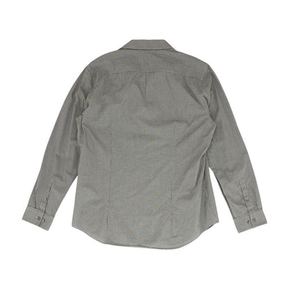 Gray Misc Long Sleeve Button Down