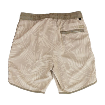 Tan Graphic Swim Shorts