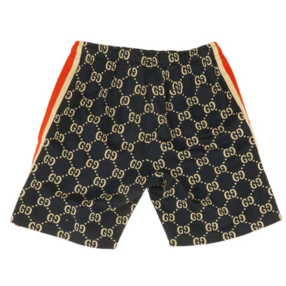 Gucci Navy GG Jacquard Active Sweat Shorts