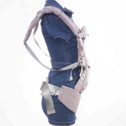 Gray Geometric Infant Carrier