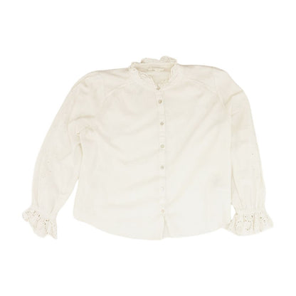 Ivory Solid Button Down