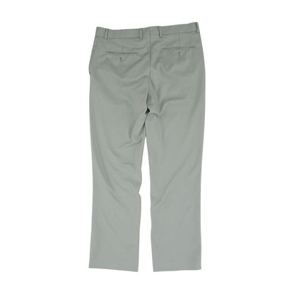 Gray Solid Chino Pants