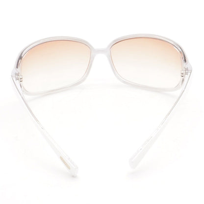 BB CHW White Wrap Gradient Sunglasses