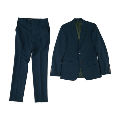 Navy 2pc/Slim-Fit Wool Mohair Suit