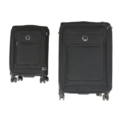 Black Softside Suitcase Set