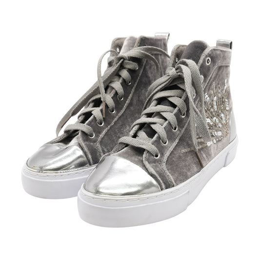 GWG Force Silver High Top Athletic Shoes